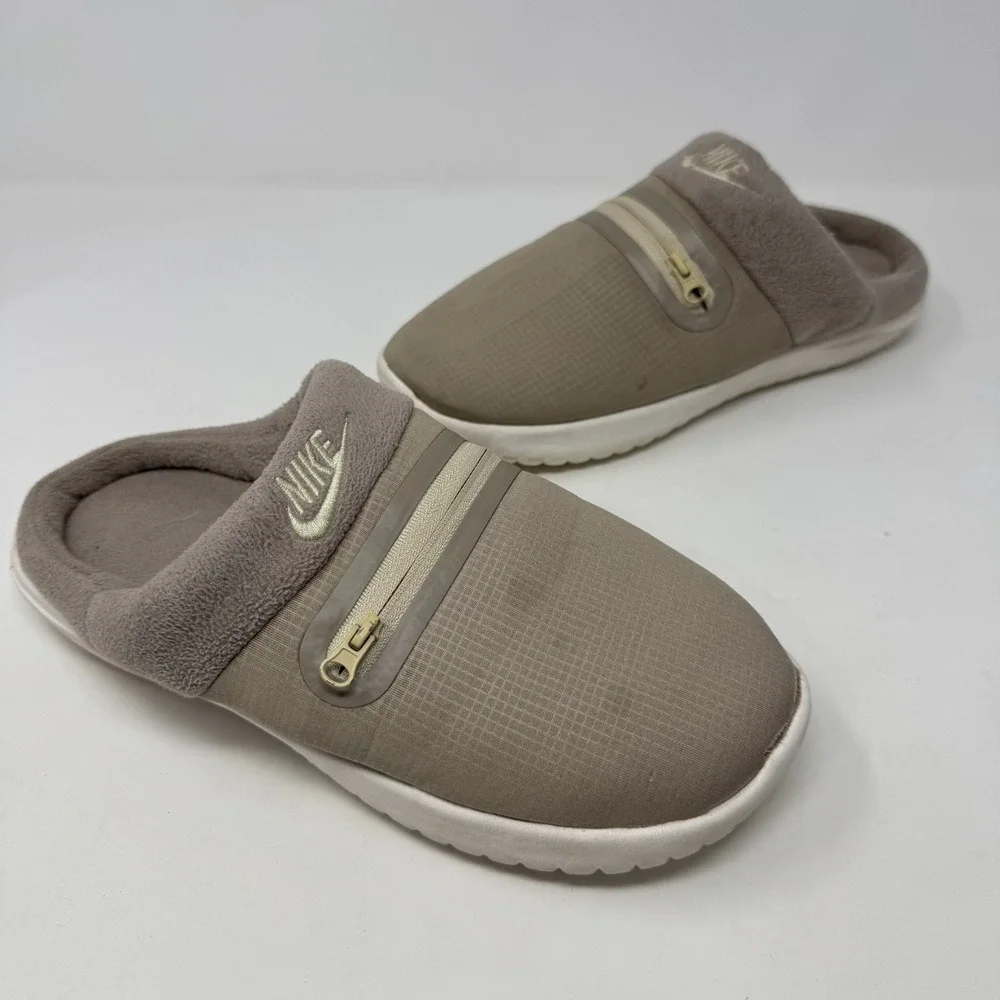 Nike Burrow 'Khaki Moon Fossil' DJ3130-202 Slippers Slides Shoes Men's Size 7